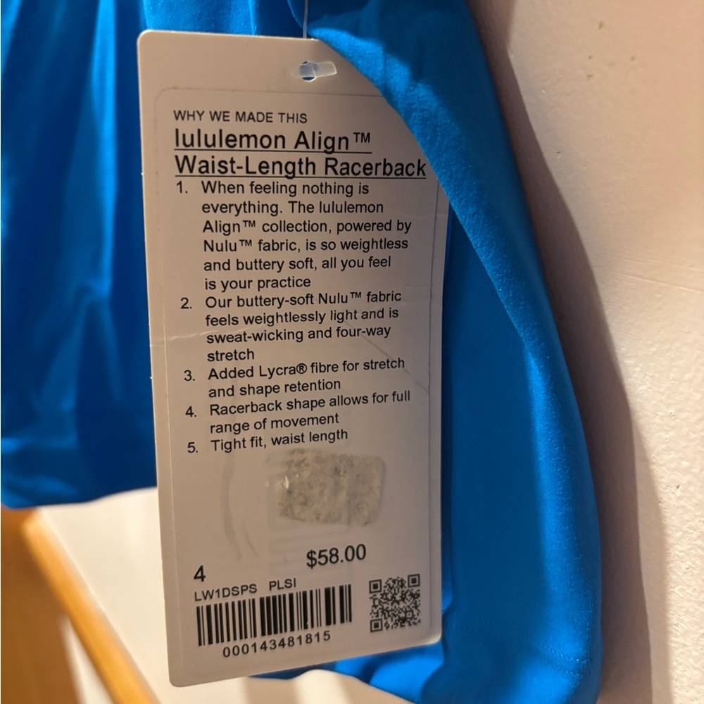 lululemon Align™ Waist-Length Racerback Tank Top - Picture 5 of 5